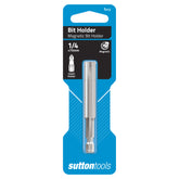 Sutton - Bit Holder C128 Magnetic C-Ring 1/4In 75mm Power 1Pk | S1280675